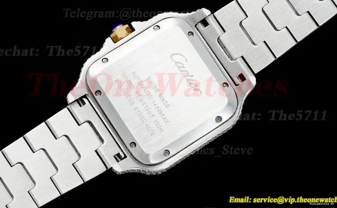 AMG MY9015 40mm Rmn XL SS YG SS Santos Dia 100 Mens 0422